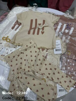 بلوزو شلوارک  ترک 22340