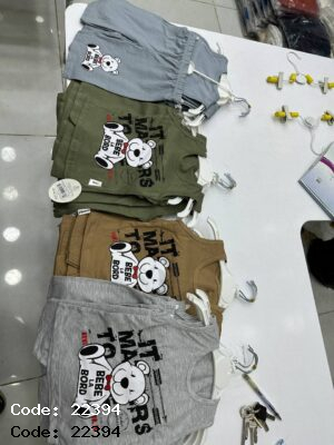 تاب و شرت نوزادی ترک 22394