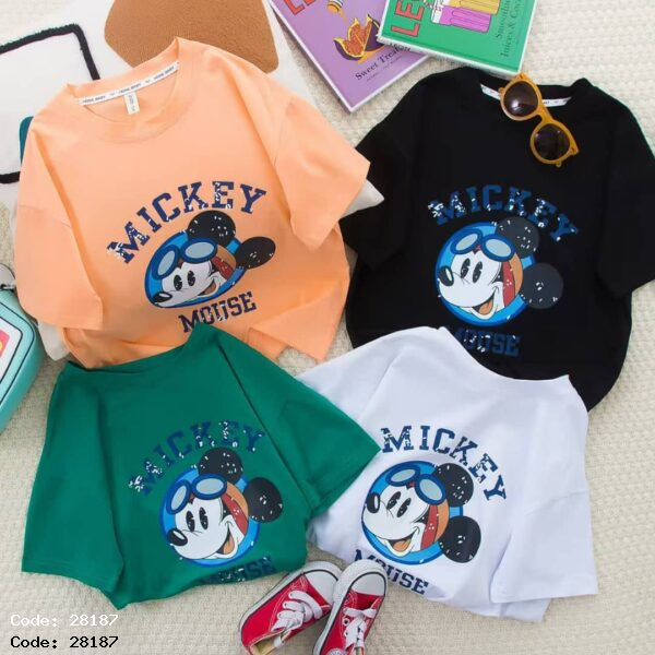 تیشرت بچگانه با طرح محبوب Mickey Mouse 28187
