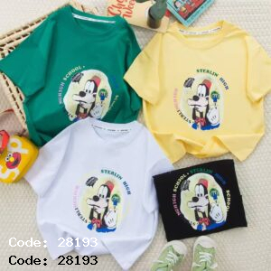 تیشرت بچگانه طرح گووفی – مدل School Time 28193